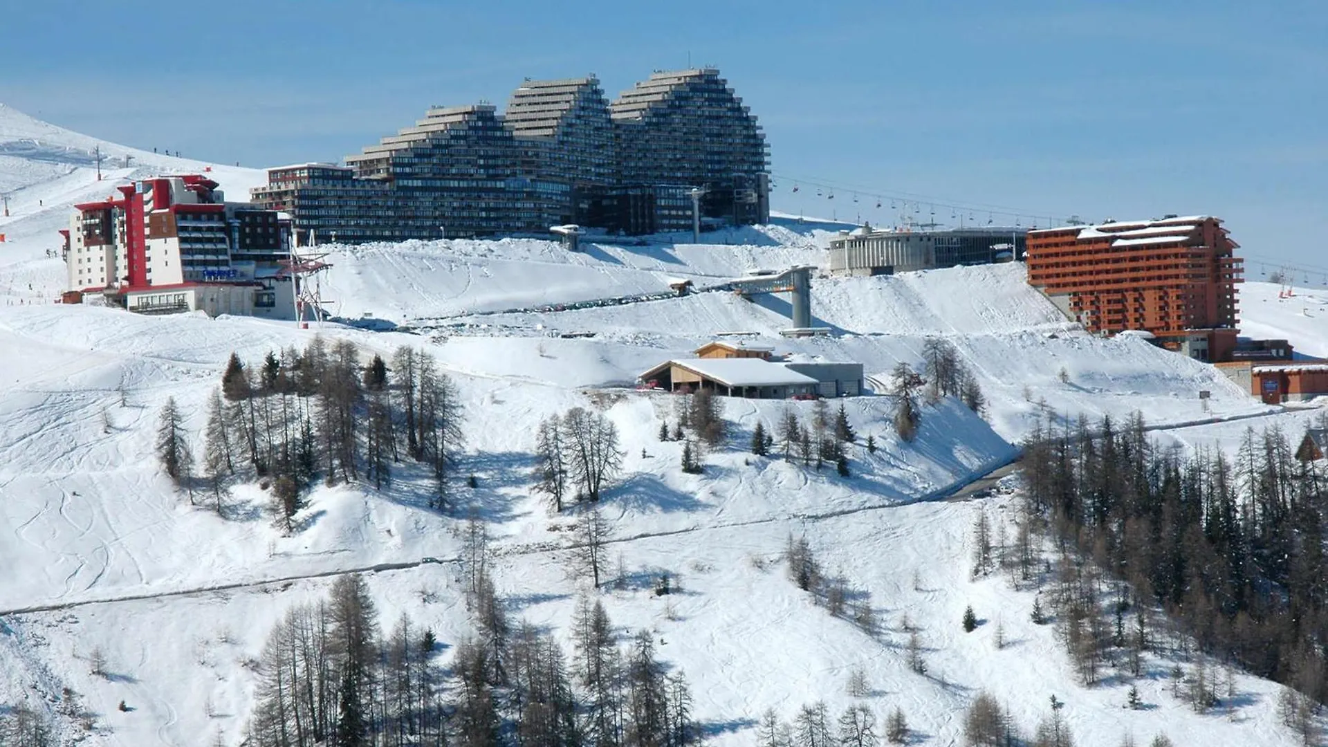 Duplex 3 Chambres Avec Piscine, Fitness Et Parking Couvert - Fr-1-455-243 La Plagne 0*,  France
